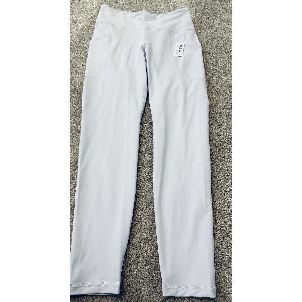 NWT Old Navy Active High Waisted Powersoft 7/8 Ankle Leggings Orchid Tint M